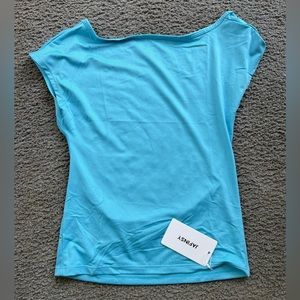 JAFINSY Sports/Athletics Top. Light Blue, Size S.